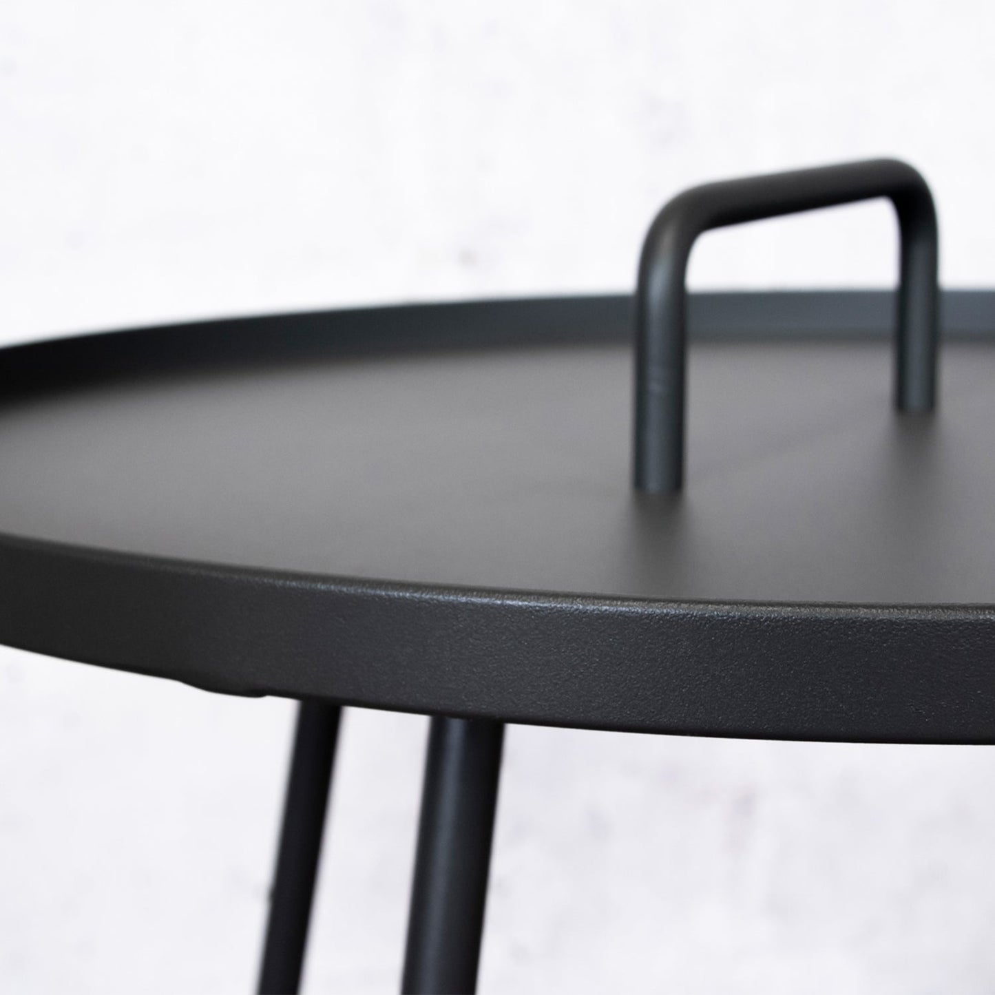 Bijzettafel Jennifer | Antraciet Aluminium