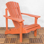 Loungestoel Adirondack | Oranje Dennenhout