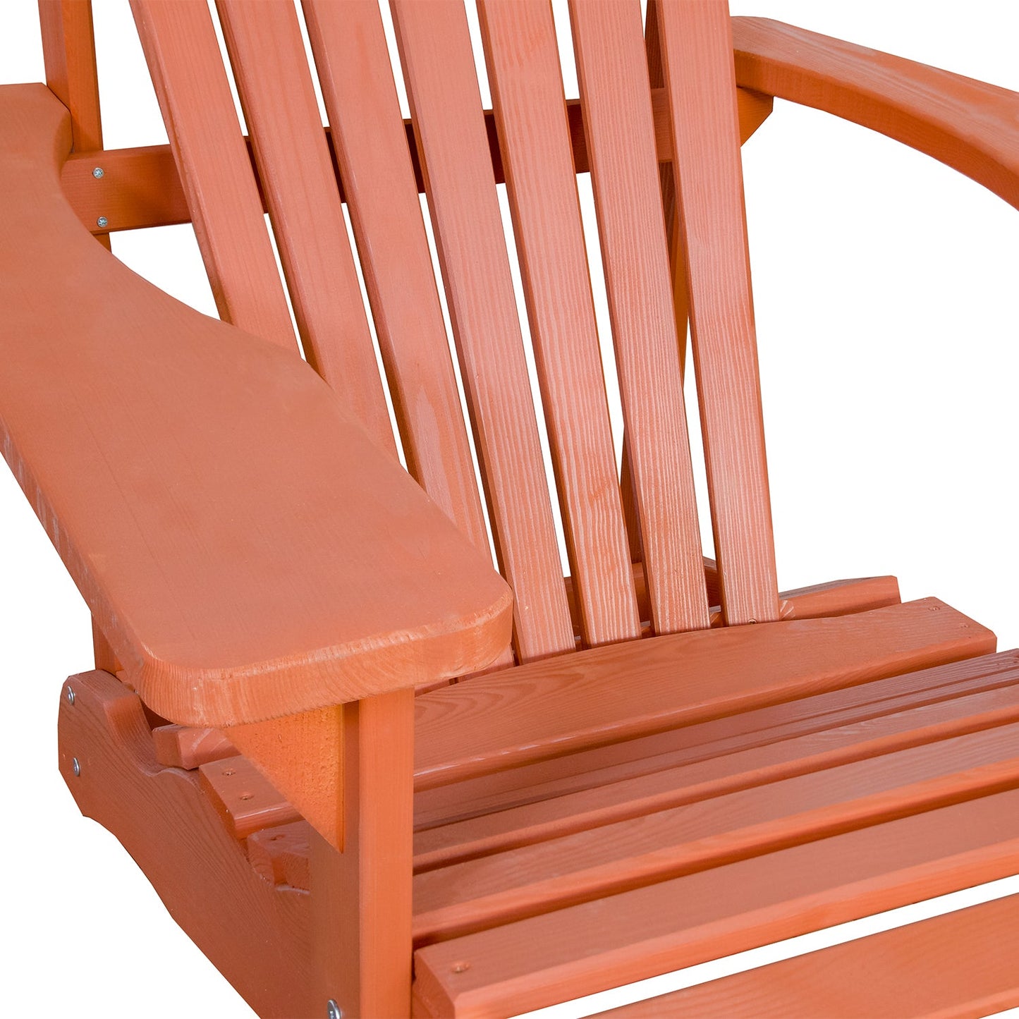 Loungestoel Adirondack | Oranje Dennenhout