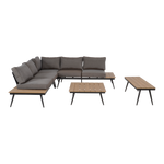 Loungehoekset Arezzo | Naturel Teaklook