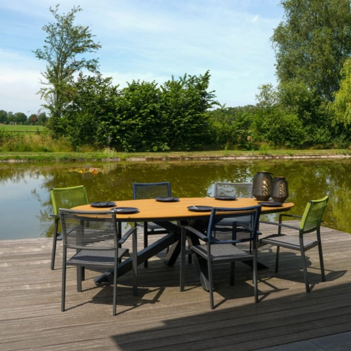 Stapelbare Tuinstoel Vitolini | Blauw