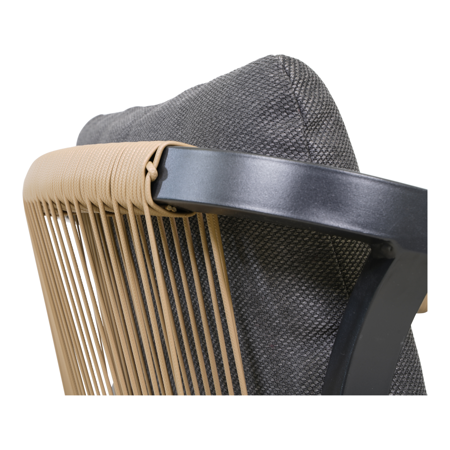 Stapelbare Tuinstoel Rimini | Zwart