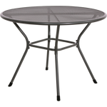 Tuintafel Nordic | Rond | Grijs Staal