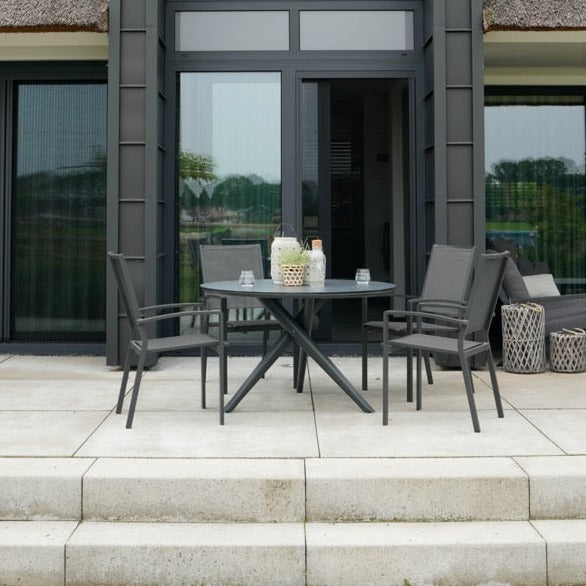 Stapelbare Tuinstoel Mojito | Zwart