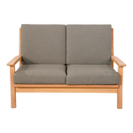 Loungebank Teak | 124 cm | Naturel Teakhout