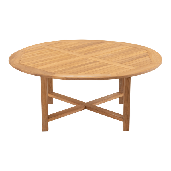 Tuintafel Maro | Rond | Naturel Teakhout