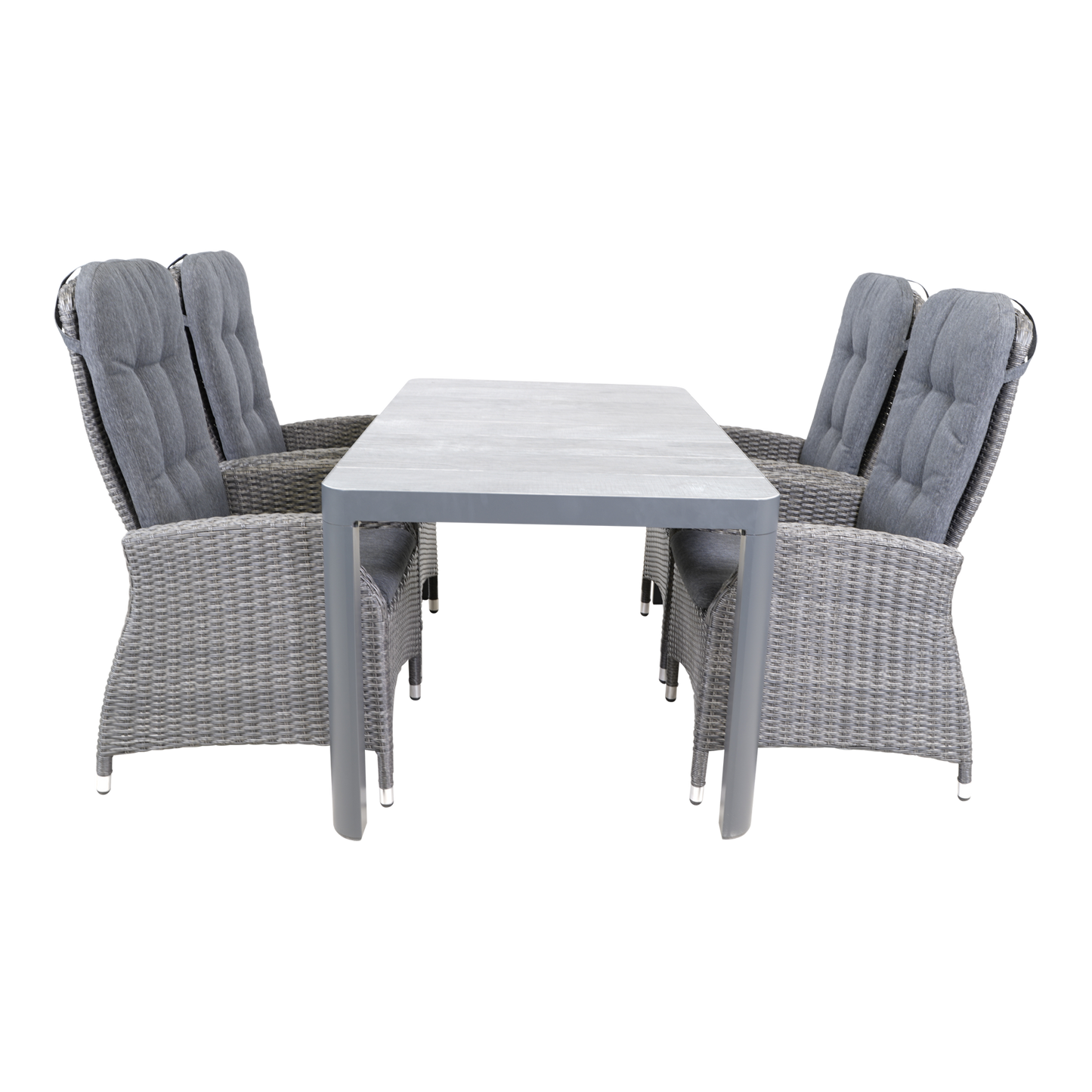 Tuinstoel Soho Comfort | Grijs Wicker