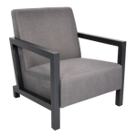 Loungestoel Verona | Antraciet