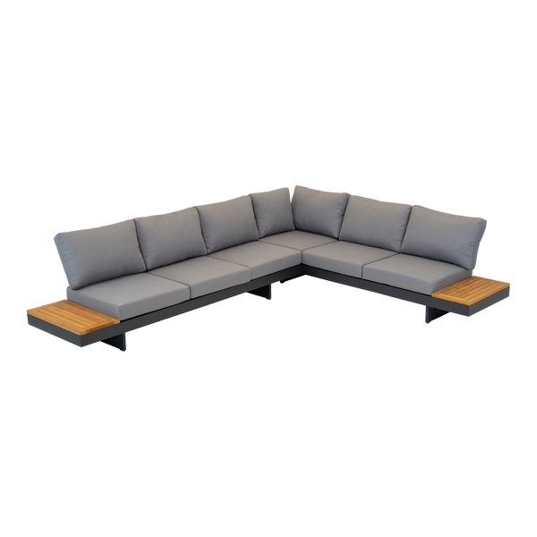 Loungeset Barbados | Antraciet