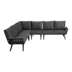 Lounge hoekset Amalfi | Grijs