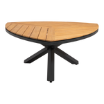 Tuintafel Lontano | Driehoek | Oranje Teakhout