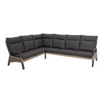 Lounge hoekset Treviso | Taupe Wicker