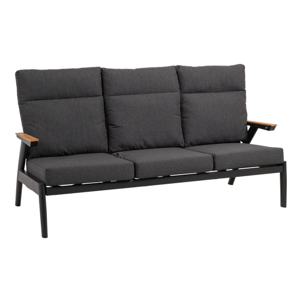 Loungebank Florence | Antraciet