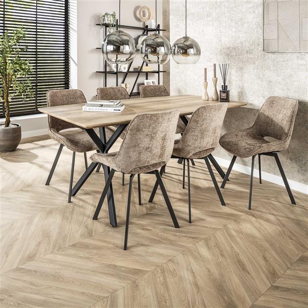 Eetkamerstoel Auro | Bruin