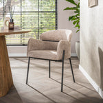 Eetkamerstoel Gira | Zand Stof