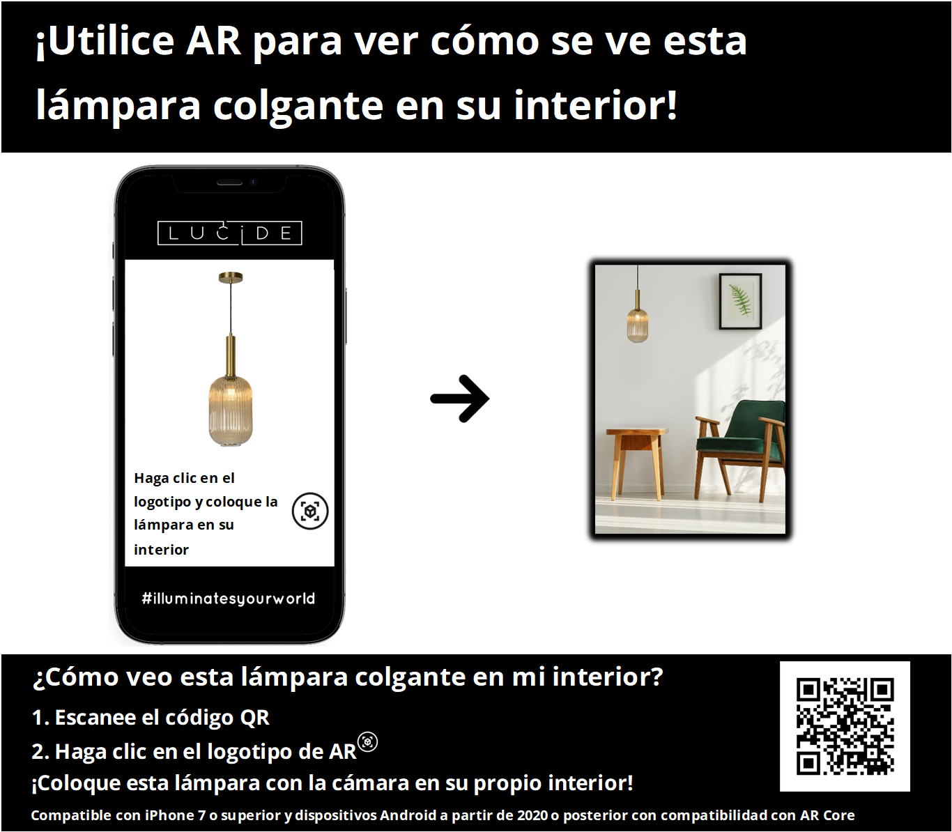 Hanglamp Maloto | Amber