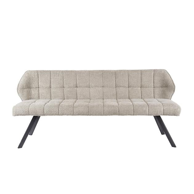 Eetkamerbank Fay | Bouclé Beige