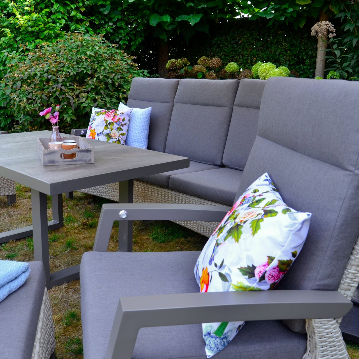 Loungebank Prato | Bruin Wicker