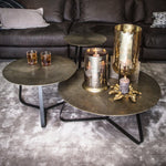 Salontafel Kae | L | Goud Aluminium