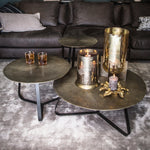 Salontafel Kae | M | Goud Aluminium