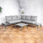 Loungeset Leroy | Grijs