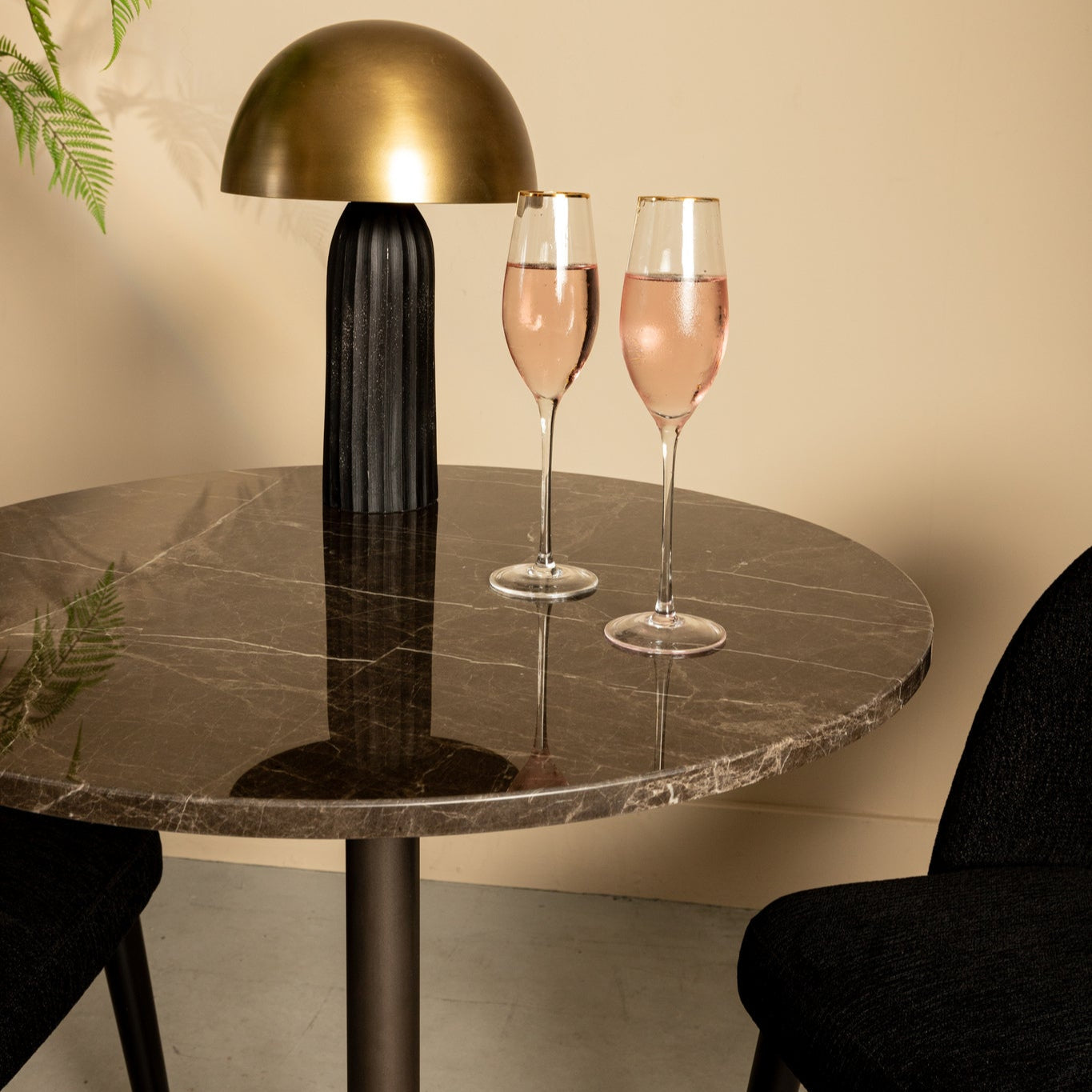 Restauranttafel Plaza | Bruin Marmer