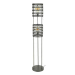 Vloerlamp Metal Blinds | Nikkel | Magazijn leegverkoop — Vooraanzicht - witfoto