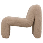 Fauteuil Oslo beige, vooraanzicht op witte achtergrond