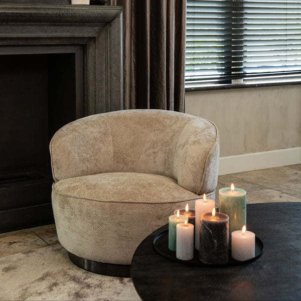 Draaifauteuil Filou | Beige
