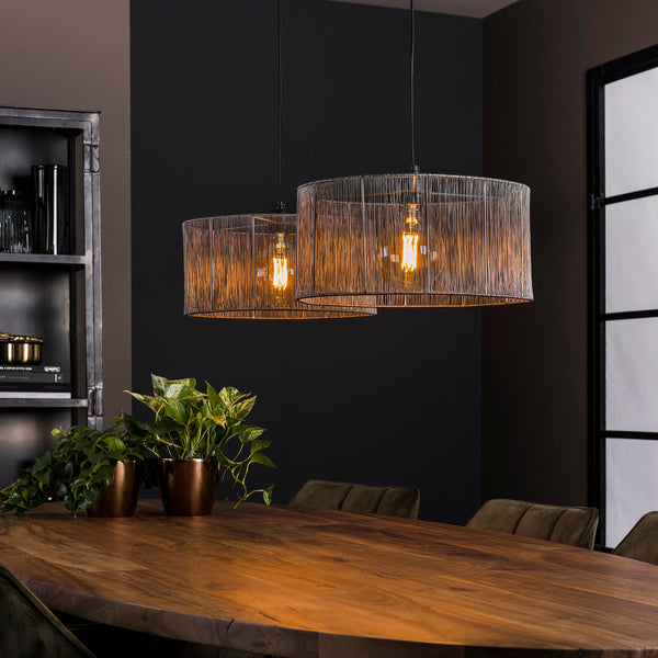 Hanglamp Stringshade | Zwart Nikkel