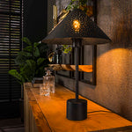 Tafellamp Kosmos | Zwart Metaal