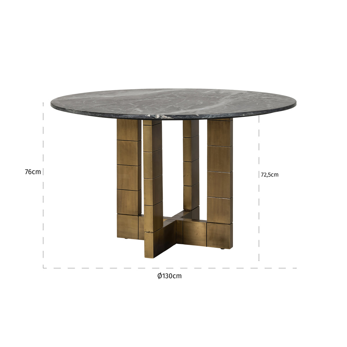 Eettafel Collada diverse kleuren mdf