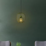 Hanglamp Jerrel | Groen Metaal