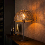 Tafellamp Armor Open | Zwart Metaal