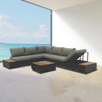 Loungeset Diego | Zwart