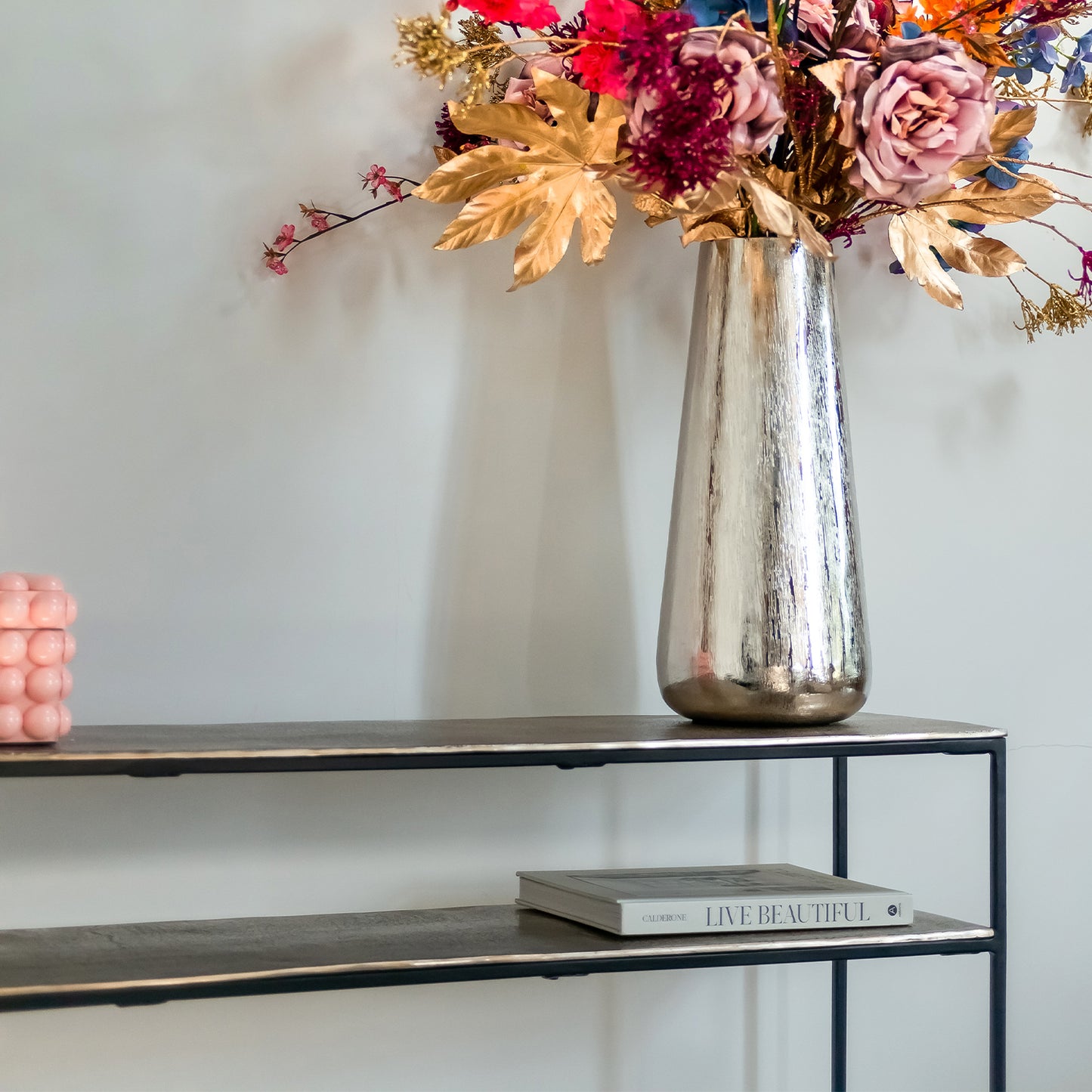 Wandtafel Chandon | Goud Aluminium