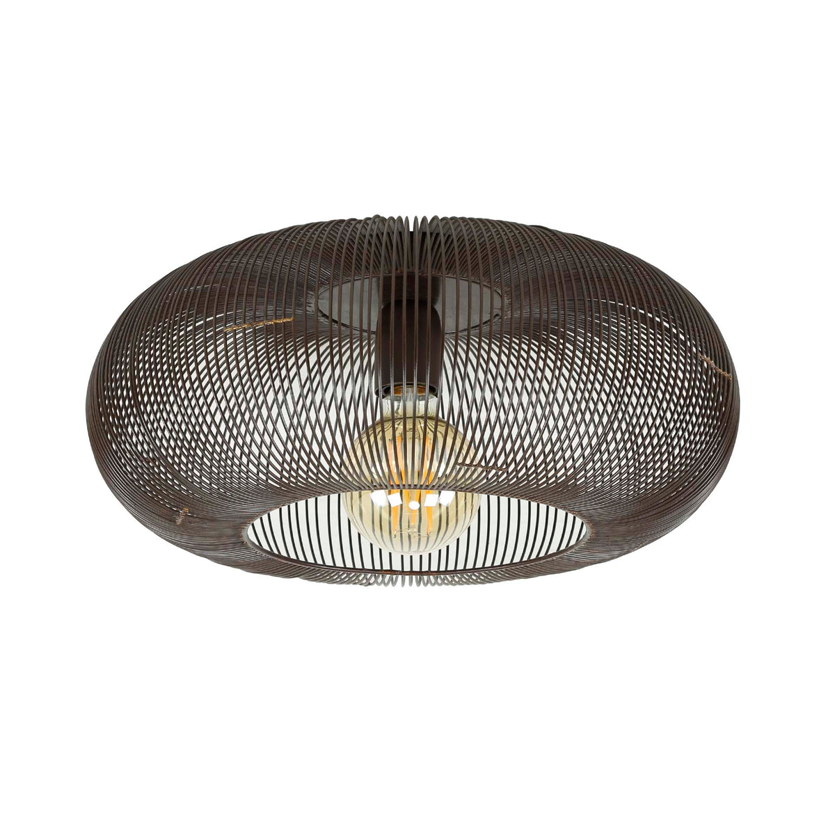 Plafondlamp Copper Twist | Ø43