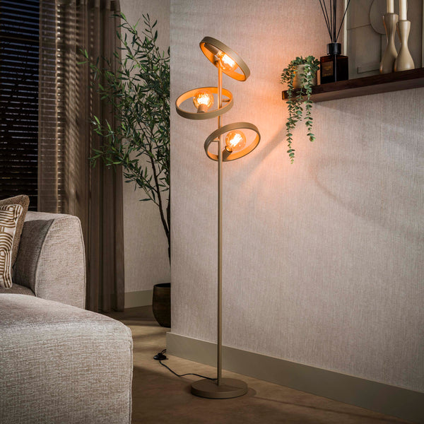 Vloerlamp Hover | Beige