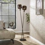 Vloerlamp Bronza | Glas Bruin