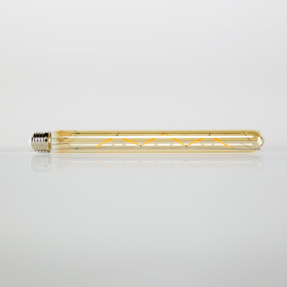 Lichtbron LED Filament Buis 30 | Amberkleurig glas
