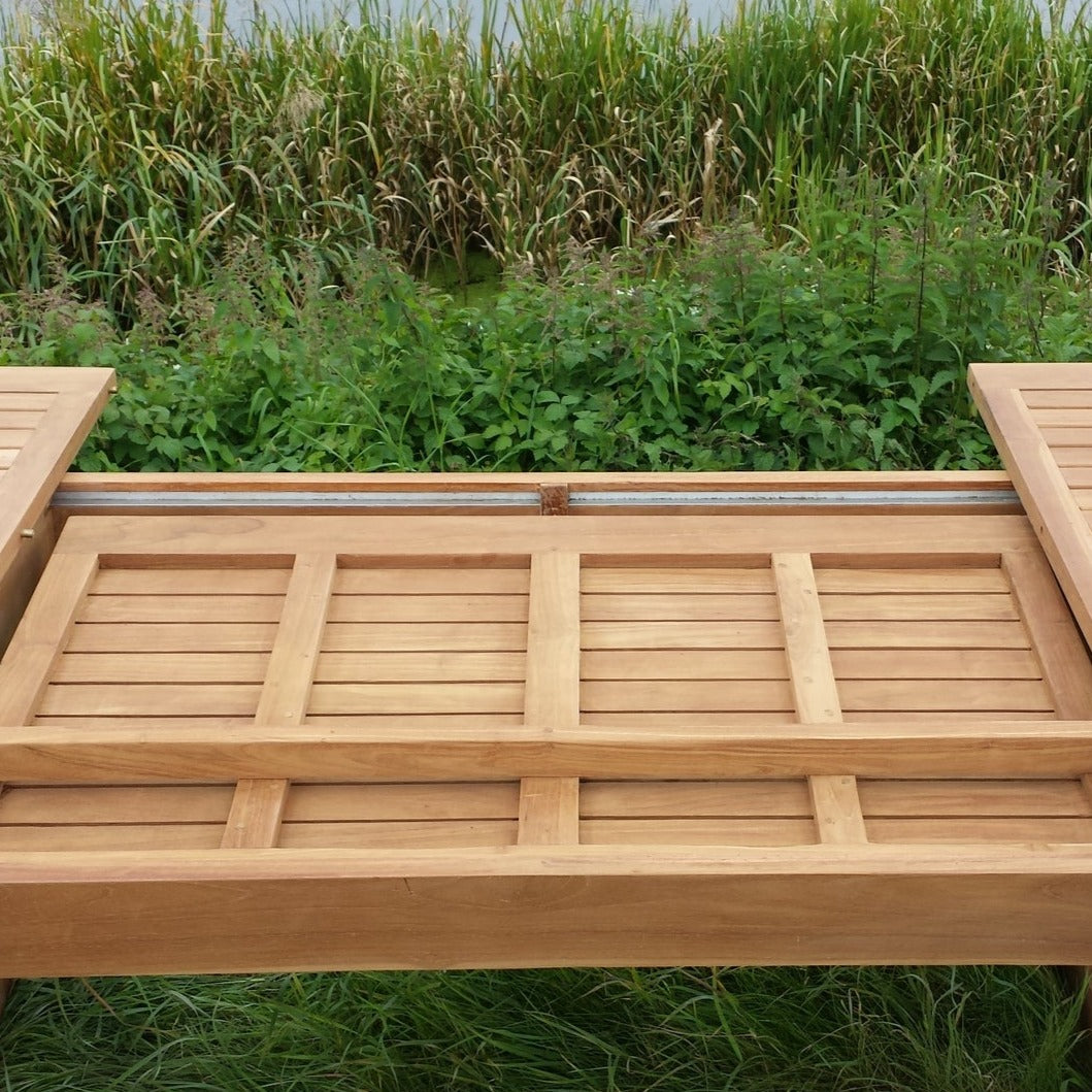 Tuintafel Extension | Ovaal | Naturel Teakhout