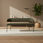 Eetkamerbank Luka | Groen Polyester