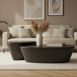 Salontafel Mila | Zwart Mangohout