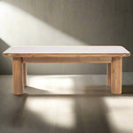 Salontafel Julian | Bruin Acaciahout | Rechthoek