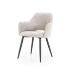 Eetkamerstoel Esmee | Polyester | Met Armleuning