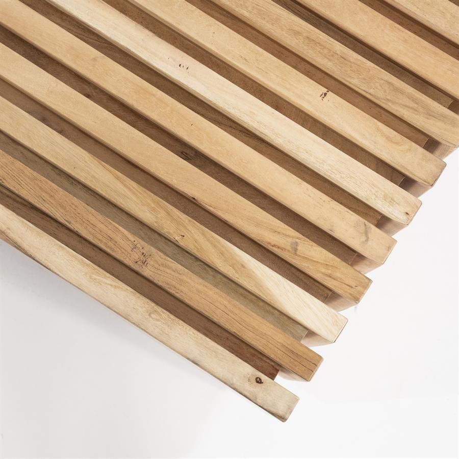 Salontafel Tom | Naturel Acaciahout | Vierkant