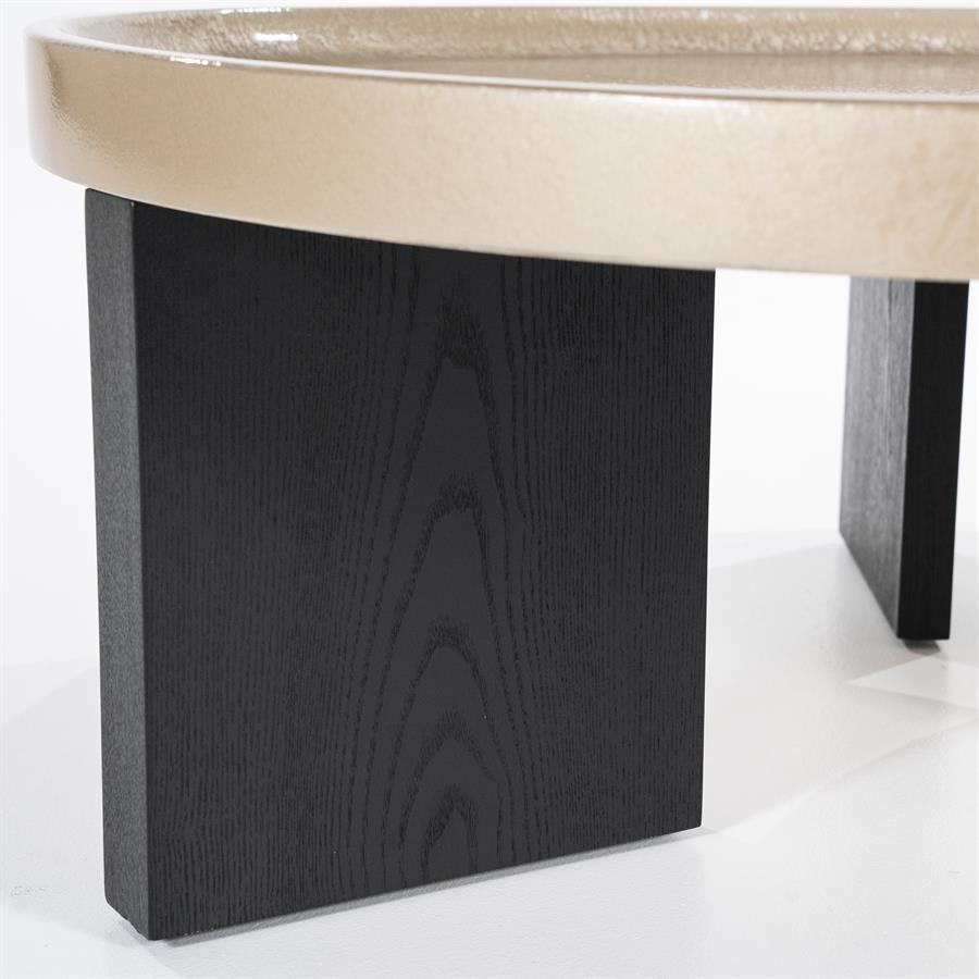 Salontafel Mayson | Beige MDF | Rond