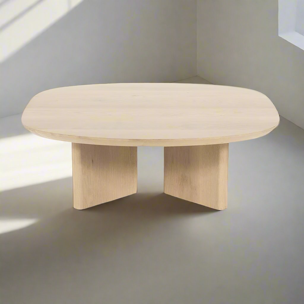 Salontafel Stef | Naturel Eikenhout | Vierkant