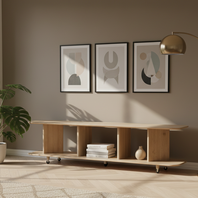 Tv-meubel Ty | Eikenhout