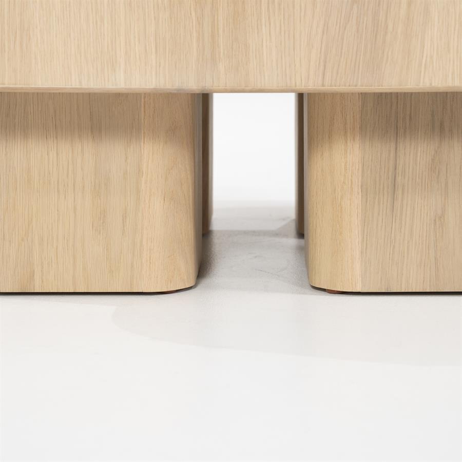 Salontafel Harmonie | Eikenhout | Vierkant